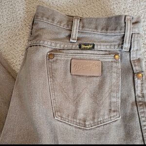 Vintage Wrangler Jeans Brown Cowboy Cut Western
